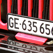 Registration plate cover image