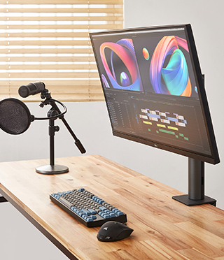 Monitor light guide panels image