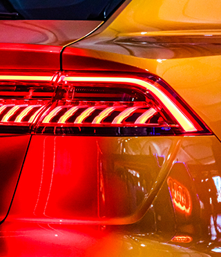 Car tail lamps image
